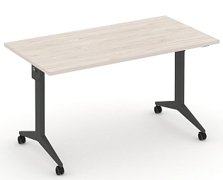 Стол складной мобильный на металлокаркасе (металл Черный, Белый, Антрацит, Серый, Латте, Капучино)